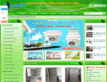 Tablet Screenshot of dienlanhbatung.com